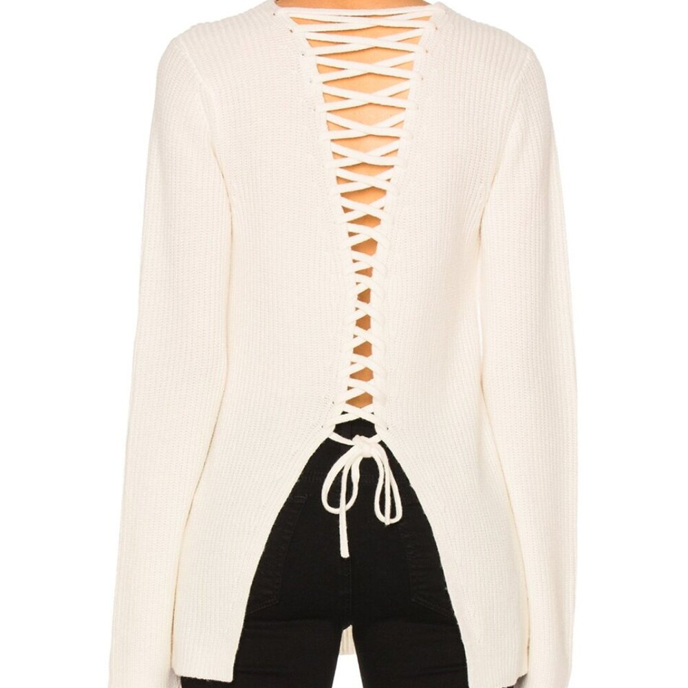 A.L.C. Markell Sweater, Ivory, XS